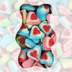 Fizzy 3D Hearts